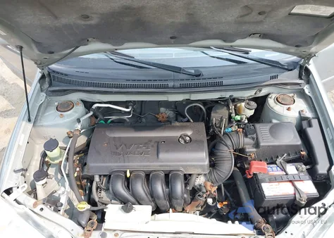 2004 Toyota Corolla Le z USA, uszkodzony, nr VIN 2T1BR32E74C251070